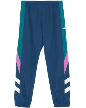 Martine Rose Logo-Embroidered Track Pants - Blue