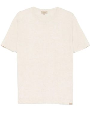 Woolrich Cotton And Linen T-Shirt - White