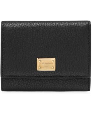 Dolce & Gabbana Calfskin Wallet - Black
