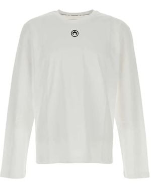 Marine Serre T-Shirt Met Logo - Wit