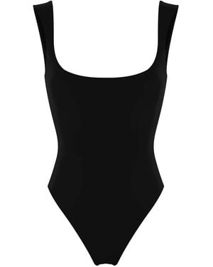 Haight Bañador Brigitte Con Escote En U - Negro