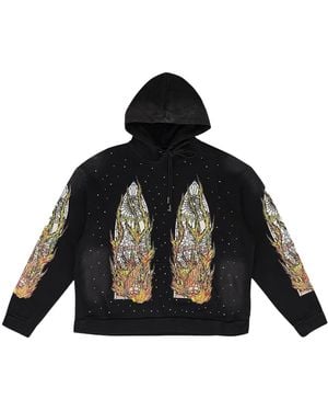 Who Decides War Long-Sleeve Hoodie - Black