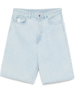 Aape By A Bathing Ape Denim Shorts - Blue