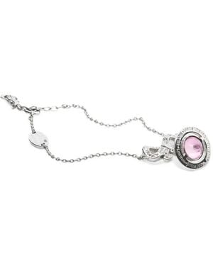 Vivienne Westwood Octavie Bow-Detail Bracelet - White