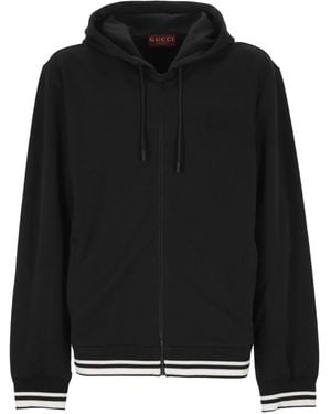 Gucci ジップアップ パーカー - ブラック