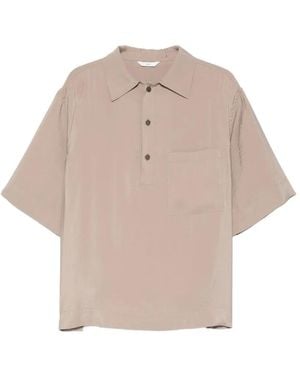 Hevò Montursi Patch-Pocket Shirt - Natural