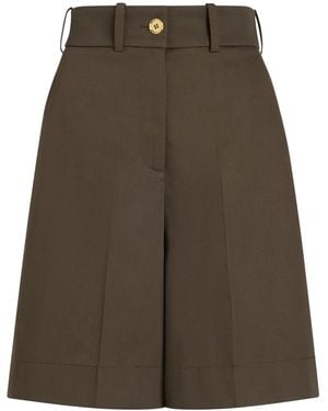 Patou Stylish Mini Shorts - Brown