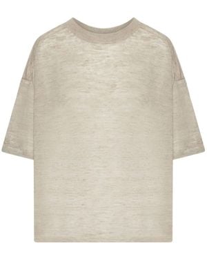 Roberto Collina クルーネック Tシャツ - ナチュラル