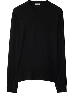 Burberry Wool Jumper - Black
