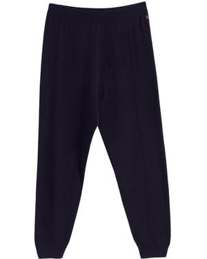 Chinti & Parker Fine-Knit Track Pants - Blue