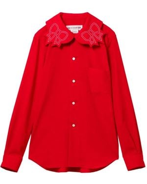 Comme des Garçons Bows Embroidered Shirt