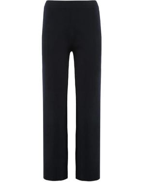 P.A.R.O.S.H. Elasticated-Waistband Trousers - Blue
