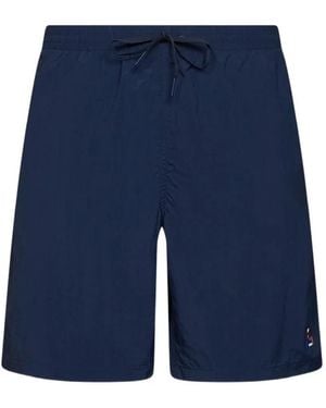 Fendi Ff Selleria Logo Swim Shorts - Blue