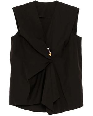 JNBY Deconstructed Blouse - Black