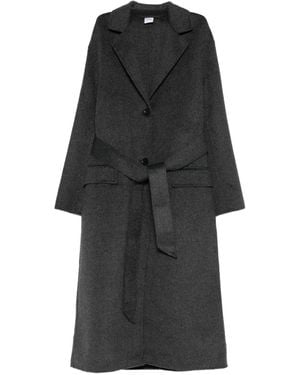 Aspesi Belted Coat - Black