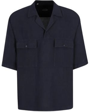 Vincenzo Di Ruggiero Flap-Pocket Shirt - Blue