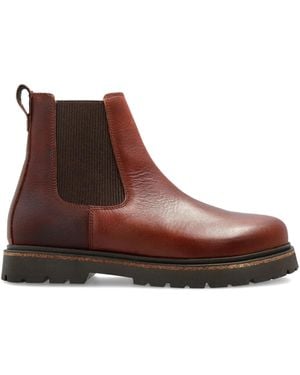 Birkenstock Leather Chelsea Boots - Brown