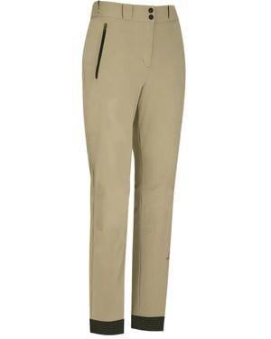 Lamunt Logo-Print Trousers - Natural