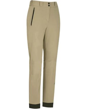Lamunt Hose Mit Logo-Print - Natur
