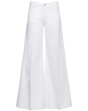 Dondup Marlen Wide-Leg Jeans - White