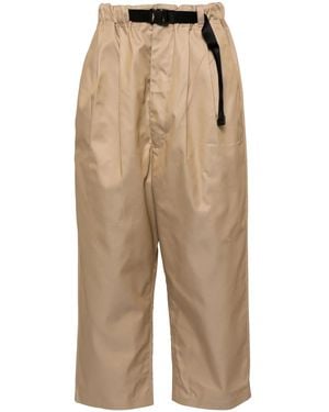 Comme des Garçons Pantaloni Con Fibbia - Neutro
