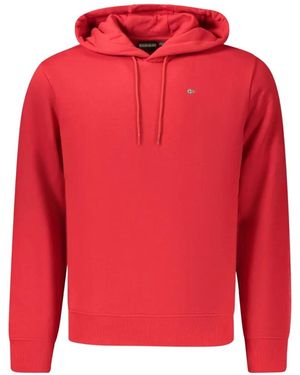 Napapijri Balis Logo-Embroidered Hoodie