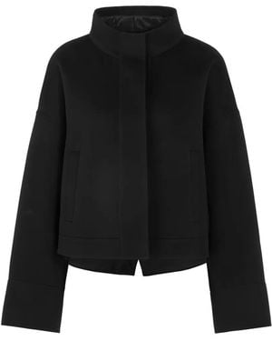 Marc Cain Veste À Col Montant - Black