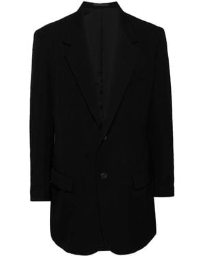 Yohji Yamamoto シングルジャケット - ブラック