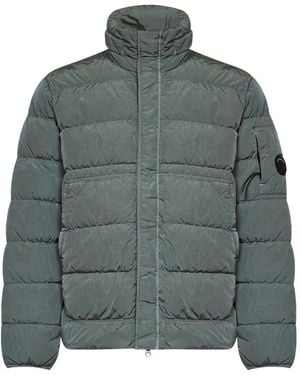 C.P. Company Lens-Detail Padded Jacket - Green