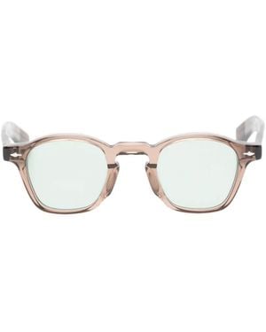 Jacques Marie Mage Gafas De Sol Zephirin Con Montura Redonda - Blanco