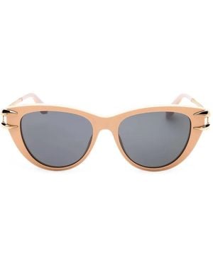 Roberto Cavalli Cat-Eye Frame Sunglasses - Natural