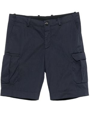 Rrd Cargo-Pocket Shorts - Blue