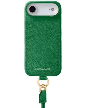 Maison De Sabre Sling Iphone 17 Air Case - Green