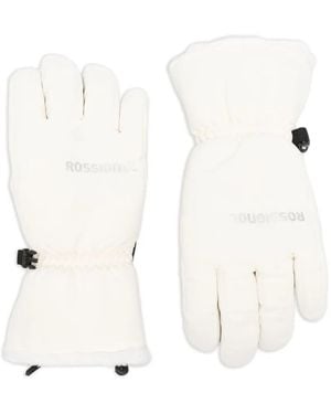 Rossignol Perfy Panelled Wrist-Closure Gloves - White