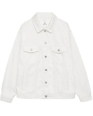 Anine Bing Jeans Jacket - White
