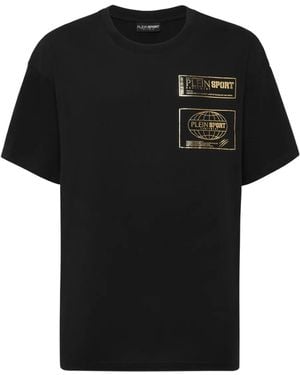 Philipp Plein Cotton T-Shirt - Black