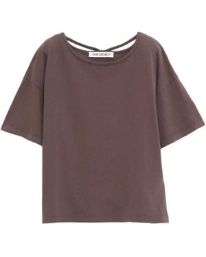 Our Legacy Cotton T-Shirt - Purple