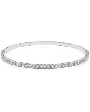 Diamond Essentials Diamond Bangle - White
