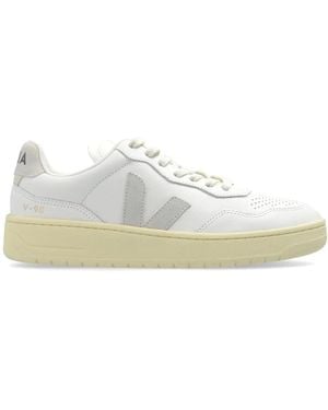 Veja V-90 Leather Trainers - White