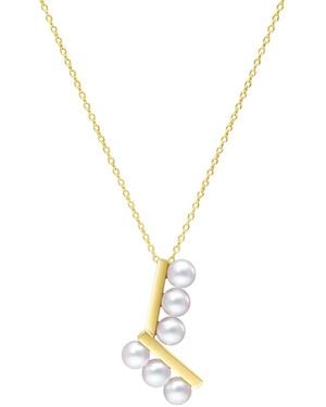 Tasaki Balance Arm Neo Pendant - Metallic