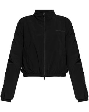 Alexander Wang ロゴ ジャケット - ブラック