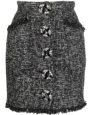 Philipp Plein Mini Skirt - Grey