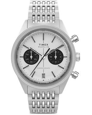 Timex Marlin Jet Chronograph 40Mm - White