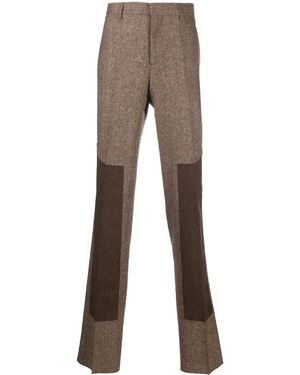 Moschino Tailored-Cut Panelled Trousers - Grey