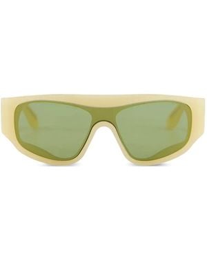 Retrosuperfuture Ufo Geometric-Frame Sunglasses - Green