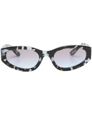 Vogue Eyewear Tortoiseshell-Effect Sunglasses - White