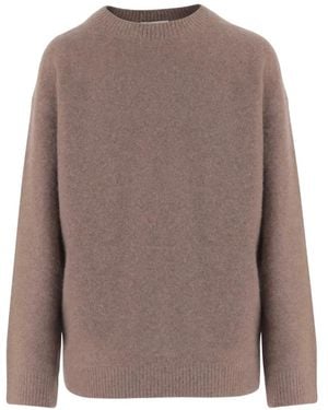 Vince Crew-Neck Cashmere Sweater - Brown