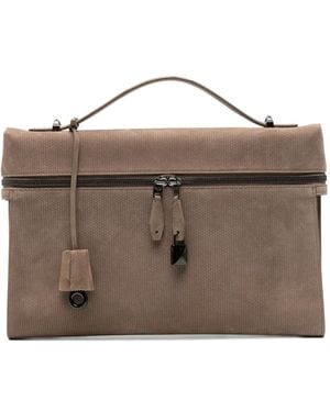 Loro Piana Extra Messenger Bag - Brown