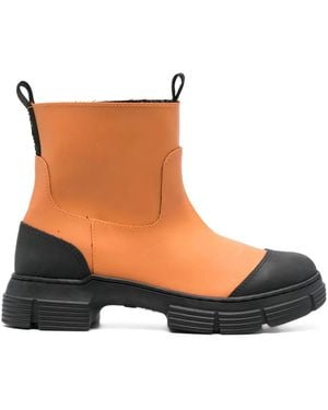 Ganni Chunky Laarzen - Bruin