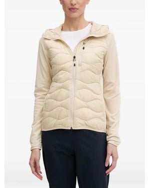 Peak Performance Helium Quilted Hooded Jacket - Natural